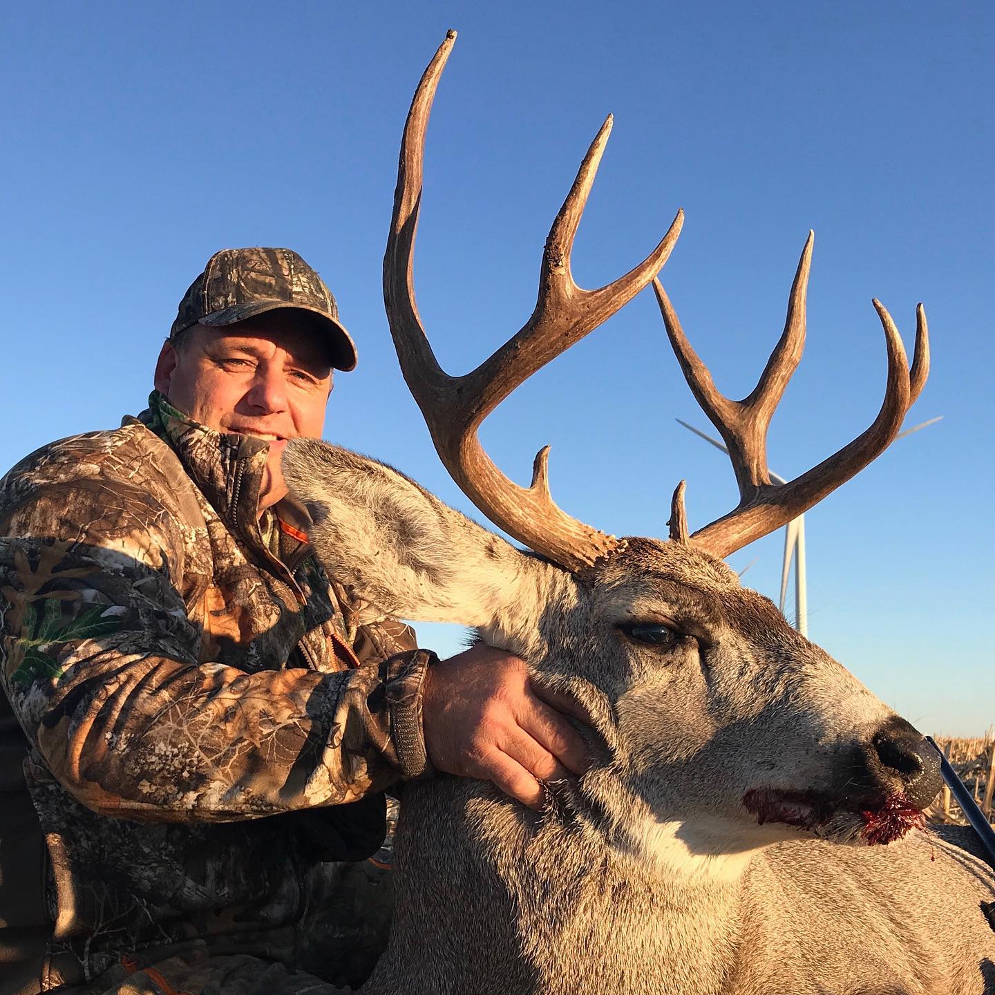 mule deer in the texas panhandle with all american outfitter