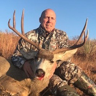 mule deer in the texas panhandle with all american outfitter